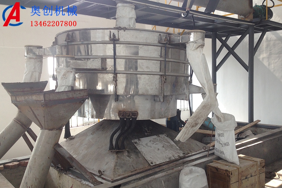 硅微粉專用圓形搖擺篩結(jié)構(gòu)原理 硅微粉專用圓形搖擺篩結(jié)構(gòu)原理